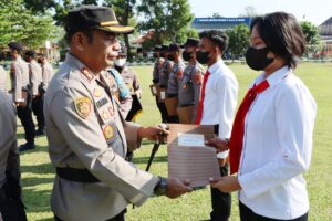 18 Personel Polres Tulang Bawang Raih Penghargaan, Berikut Prestasinya