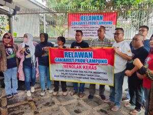 Ganjarist Lampung Dukung Kepolisian Jaga Kamtibmas Jelang Pemilu 2024