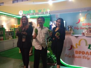 Momentum Lampung Fair, BPDAS Way Seputih-Way Sekampung Berikan Bibit Buah Gratis dan Pamerkan Buah Alpukat Siger Khas Milik Lampung