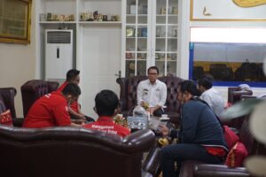 Walikota Metro Ucapkan Terimakasih Kepada Management Global Group