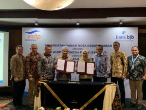 Gandeng bank bjb, ASDP Jalin Kerjasama Pemanfaatan Produk dan Jasa Layanan Perbankan