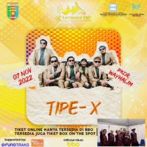 Malam Ini,  Dance Bareng Tipe-X di Lampung Fair