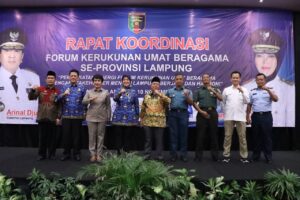 Wagub Chusnunia Buka Rakor FKUB se-Provinsi Lampung