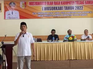 Arif Budiman Telah Terpilih Sebagai Ketua Komite Olahraga Nasional Indonesia (KONI) Dikabupaten Tuba
