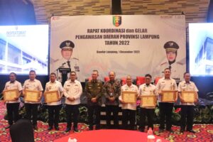 Sekdaprov Fahrizal Darminto Buka Rakorwasda Provinsi Lampung Tahun 2022