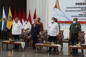 Gubernur Arinal Mengikuti Kegiatan Penyerahan DIPA dan TKDD TA 2023 Oleh Presiden Republik Indonesia