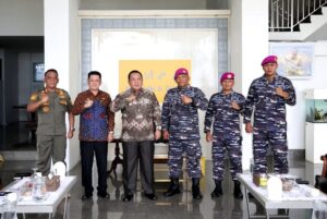 Audensi Dengan Danbrigif, Gubernur Arinal Ajak Bersinergi dalam Mendukung Pembangunan Lampung