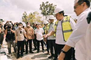 Gubernur Arinal Djunaidi Resmikan Jalan Masuk ke Gerbang Tol Kota Baru, Ini Harapannya