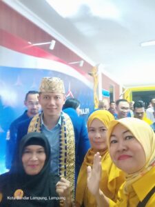 AHY Ditampol Pertanyaan  Oleh Sekertaris DPW Relawan Sobat Anies Lampung