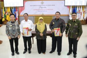 Gubernur Arinal Terima LHP BPK Hasil Pemeriksaan Belanja Modal Tahun Anggaran 2022 