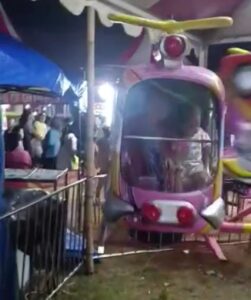 Pasar Malam Jadi Sarana Hiburan Bagi Warga Kecamatan Panjang dan Sekitarnya
