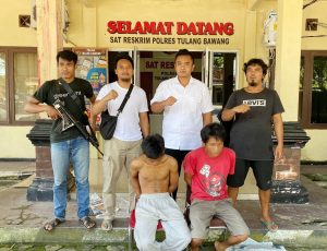 Tekab 308 Presisi Polres Tulang Bawang Tangkap Dua Pencuri Hewan Ternak Dalam Waktu 1,5 Jam