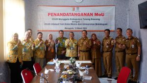 Tingkatkan Kualitas Pelayanan Kesehatan, RSUD Menggala Menggelar Penandatanganan MOU Dengan RSUD Ahmad Yani Metro dan Universitas Malahayati Bandar Lampung