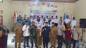 Camat Merbau Mataram Lantik Anggota BPD Tiga Desa