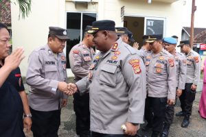 Kapolres Tulang Bawang Ucapkan Terima Kasih Kepada Personel Polsek Menggala