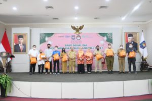 Sambut Ramadan 1444 H, Dharma Wanita Persatuan Ditjen Bina Keuda Kemendagri Gelar Bakti Sosial