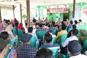 Berikut Unek-Unek Yang Disampaikan Warga Bujuk Agung Kepada Kapolres Tulang Bawang Saat Jum’at Curhat