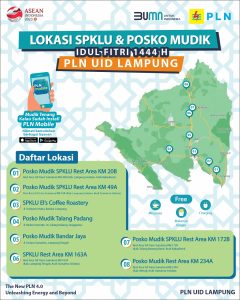 PLN Sebar Enam Titik Posko Siaga Lebaran Sepanjang Jalur Mudik di Lampung