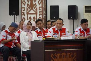 PMI Lampung Rapat Persiapan Penyelenggaraan Jumbara PMR Tingkat Nasional dan Mukernas PMI