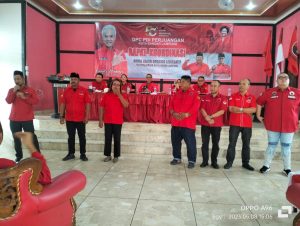 Wiyadi Pimpin Rakor Bacaleg PDI Perjuangan Bandar Lampung