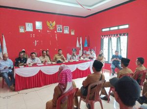 Camat Merbau Mataram Pimpin Monev Tahap 1 di Desa Baru Ranji