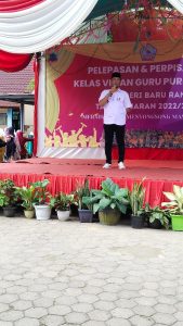 Hadiri Perpisahan Murid Kelas 6 SDN Baru Ranji, Kades Baru Ranji: Gapai Cita-cita Setinggi Langit