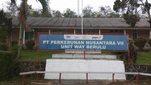 Sekper PTPN VII Jelaskan Sejarah Unit PTP Way Berulu