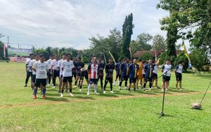 Polres Tulang Bawang Gelar Turnamen Mini Soccer Sambut Hari Bhayangkara Ke-77