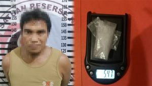 Polres Tulang Bawang Tangkap Bandar Narkotika di Gedung Aji Baru