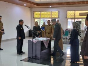 Enam Pejabat Pemprov Lampung Di Lantik, Ini Nama-namanya