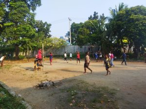Ikut Meriahkan HUT RI 78, Ikmapal Gelar Lomba Bola Voly