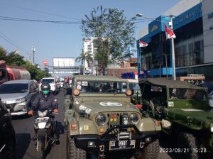 Gass, Dari Lampung, Puluhan kendaraan tua peninggalan perang dunia ke 2, Berangkat Ikuti Jamnas American Jeep 2023