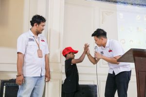 Beri Bantuan Genset, Orang Muda Ganjar Dukung Usaha Tambak Udang Panti Asuhan Kasih Nusantara di Lampung