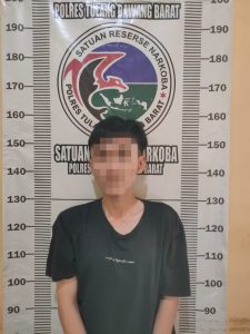 Seorang Pemuda Ditangkap Bawa Sabu saat Terjerat Razia di Tubaba