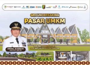 Gubenur Dijadwalkan Groundbreaking Pembangunan Pasar UMKM Lampung