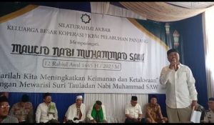 Ratusan Jamaah Antusias Peringati Maulid Nabi di KTKBM Pelabuhan Panjang
