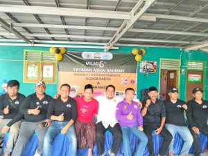 Yayasan Asman’i Rahman Gelar Bhakti Sosial Donor Darah dan Khitanan Masal Bersama Pandawa Lampung 