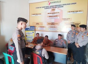 Samapta Polres Tulang Bawang Gelar Patroli Perintis Presisi ke Kantor Bawaslu, Ini Tujuannya