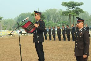 Kapolres Tulang Bawang Barat Pimpin Upacara Peringatan Hari Pahlawan Ke-78 Tahun 2023