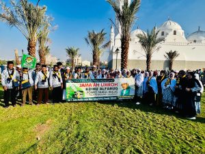 33 Jamaah Umroh Diberangkatkan Aqobah Travel Melalui Sinergitas KBIHU Alfaruq