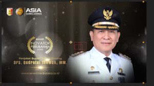 Pj Bupati Tulang Bawang Qudrotul Ikwan.,MM Meraih Penghargaan Internasional Ke-3 Kalinya