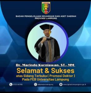 Marindo Kurniawan Raih Gelar Doktor Bidang Ekonomi 