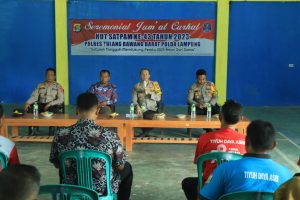 Gelar Jum’at Curhat, Polres Tulang Bawang Barat Ambil Tema “HUT Satpam Ke-43 Tahun 2023 dan Peningkatan Kompetensi Satpam Mendukung Pemilu 2024”