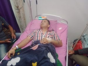 Seorang Jurnalis Tulang Bawang Di Hajar Dan Di Tusuk Dengan Orang Yang Tidak Dikenal