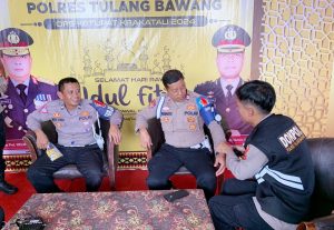 Dokkes Polres Tulang Bawang Cek Kesehatan Personel Yang Bertugas di Pos Pam dan Pos Yan Operasi Ketupat Krakatau 2024