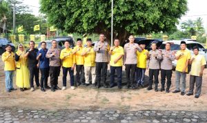 Cooling System Jelang Pilkada Serentak 2024, AKBP James Sambangi Tiga Parpol