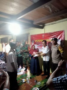 Pekon Kota Besi Salurkan BLT DD Tahap Pertama
