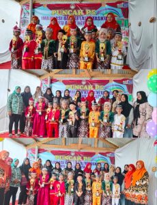 Pelepasan Anak Kelompok B TK Pertiwi Astomulyo Dibalut Dalam Kreasi P5 “Aku Anak Hebat”