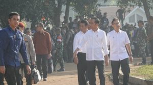 Pengamanan Kunjungan Kerja Presiden Jokowi di Lampung Tengah Berjalan Aman dan Kondusif
