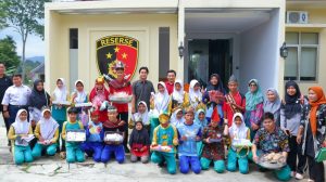 Polres Tanggamus Sambut Kunjungan Pelajar SLBN